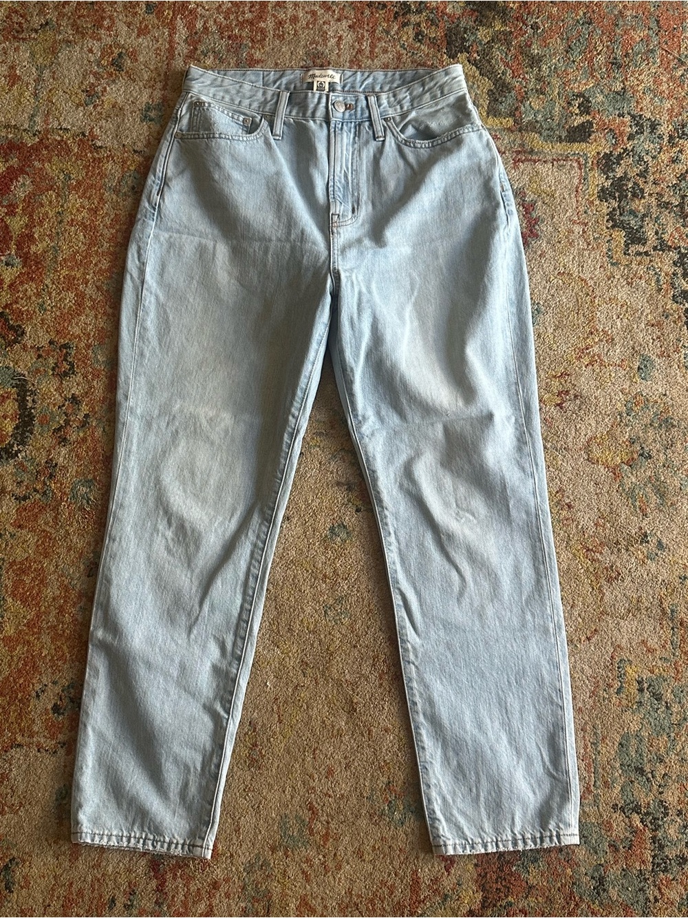 Madewell Light Wash Vintage curvy Perfect Vintage Straight Leg 👖 29